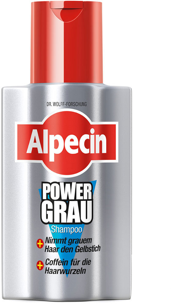 Photos - Hair Product Alpecin PowerGrau Shampoo  (200ml)