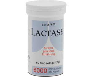 Pro Natura Lactase 6000 FCC Kapseln (60 Stk.)