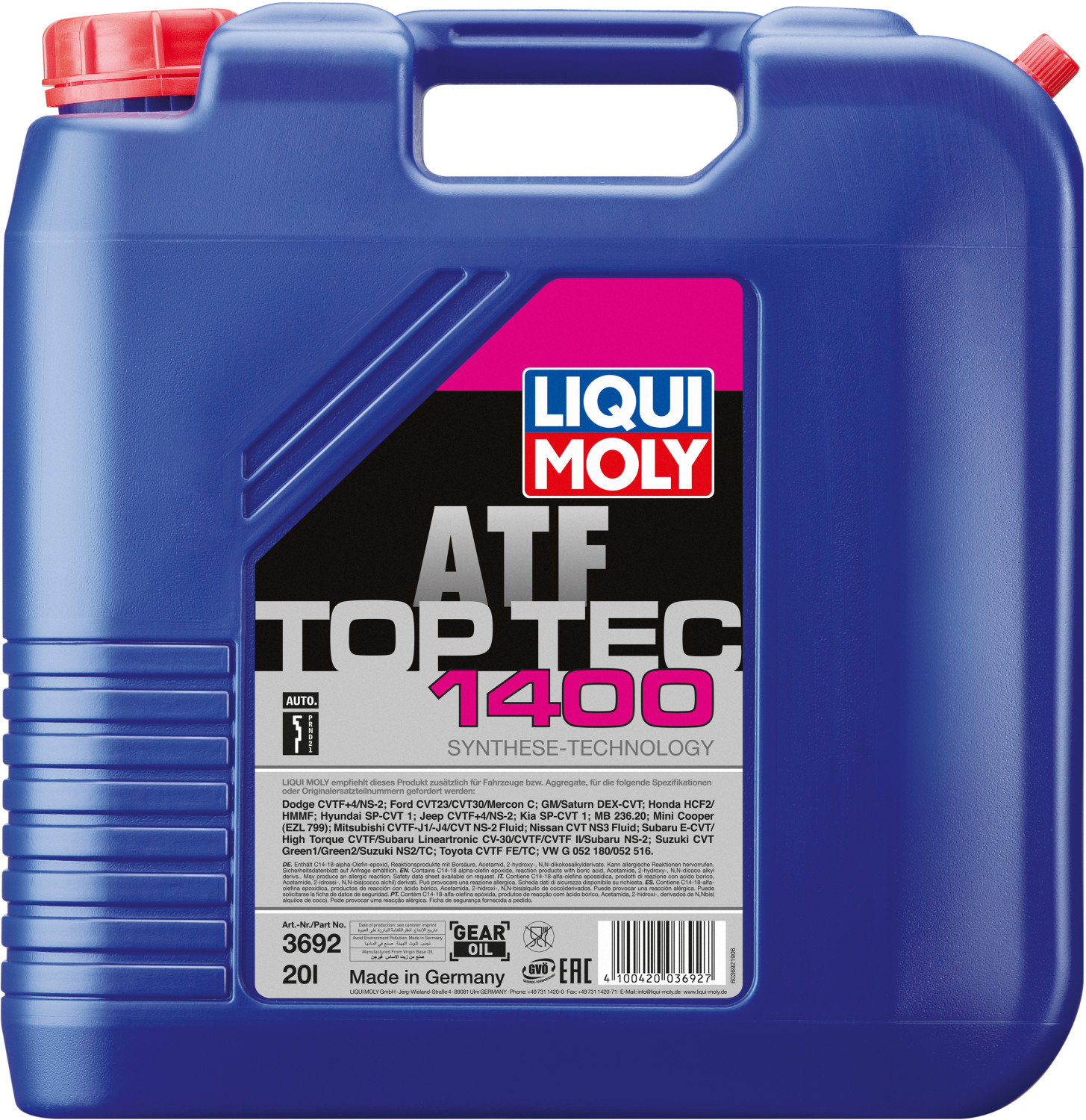 LIQUI MOLY Top Tec ATF 1400 (20 l)