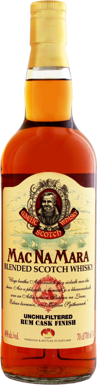 Pràban Na Linne MacNaMara Rum Finish 0,7 L 40 %