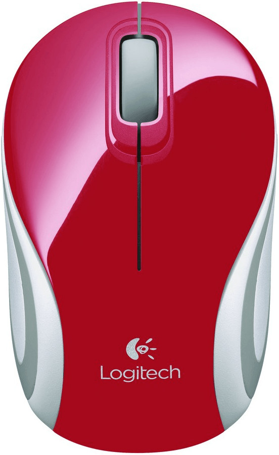 Logitech Mini Mouse M187 (rosso)