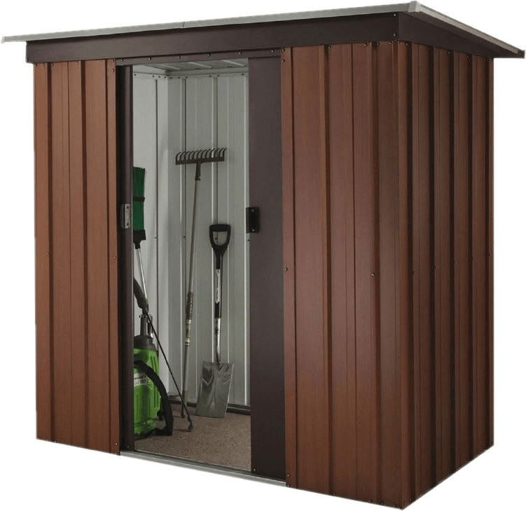 Yardmaster Abri en métal (198 x 119 cm)