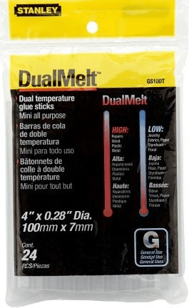Stanley Bâtons de colle DualMelt 11,3 x 250 mm (1-GS25DT)
