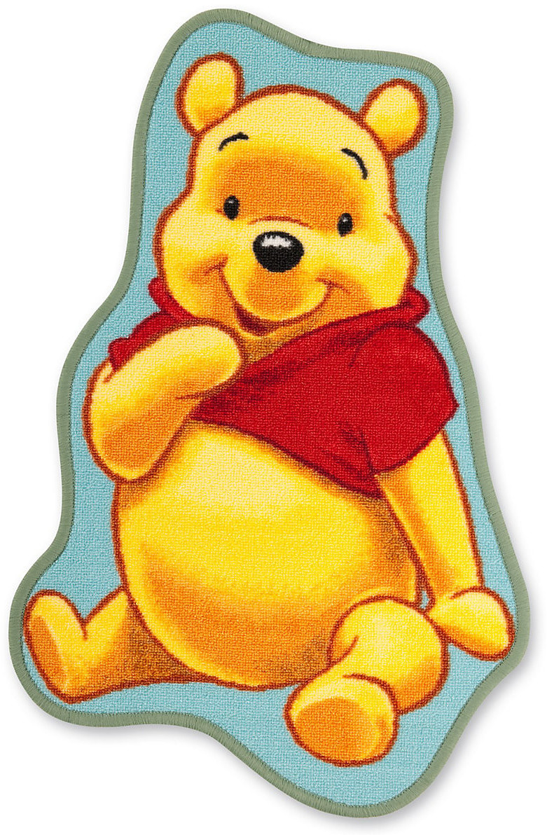 ABC Italia Tapis forme Winnie l'ourson
