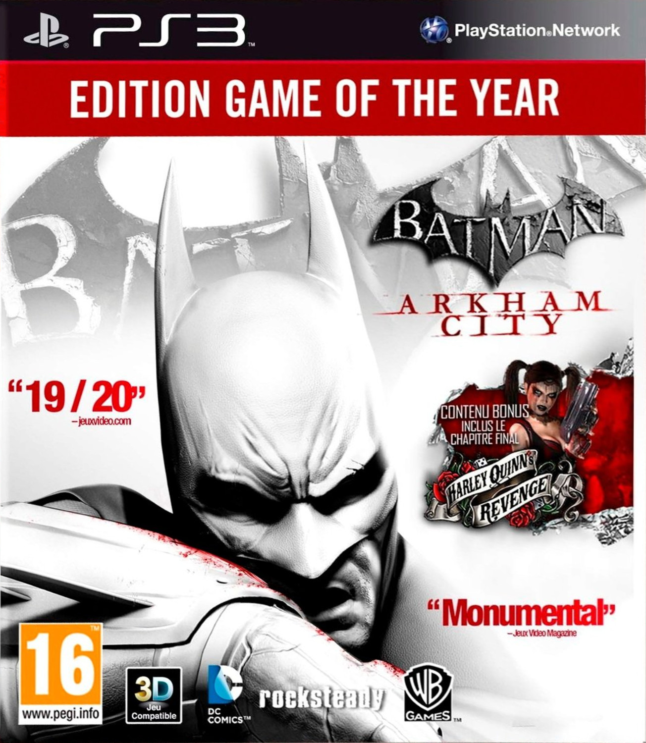 Batman: Arkham City - Édition jeu de l'année (PS3)