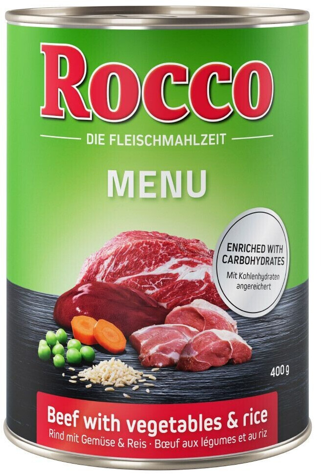 Lukullus Rocco Menü Boeuf, Légumes, Riz (400 g)