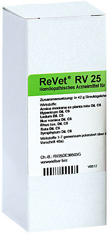 Dr. Reckeweg Revet Rv 25 Globuli ad us. vet. 42 g ab 25,23 €