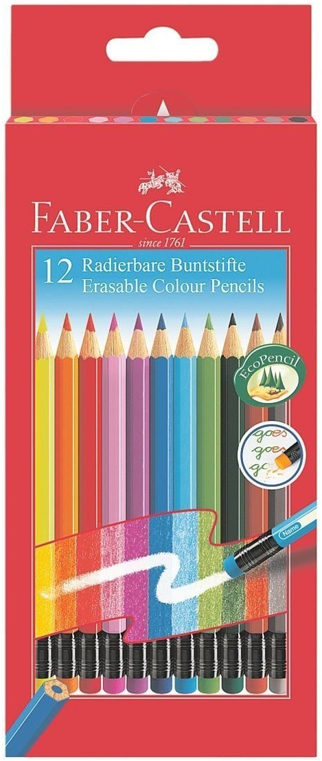 Faber-Castell Erasable Colouring Pencils (116612)