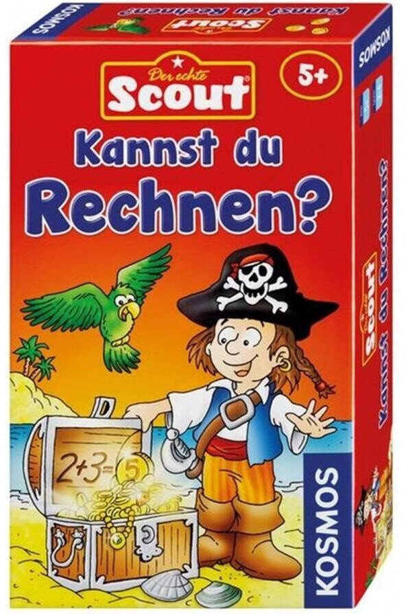 Franckh-Kosmos Scout – Gioco Da Tavolo Pirata Per Imparare A Calcolare (2-4 Giocatori, 5+ Anni)