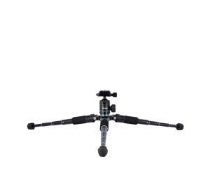 Treppiede AOKA CMP163C In Fibra Di Carbonio Ultra Leggero 440g Con Testa A Sfera 360° – Altezza 64cm, Portata 3kg, Perfetto Per Viaggi E Fotocamere Mirrorless