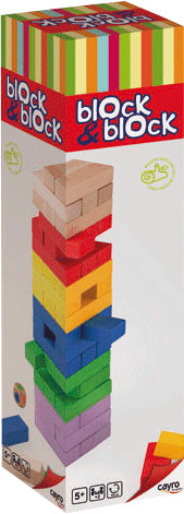 Block à Block couleurs