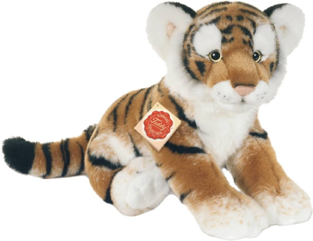 Teddy Hermann Collection - Tigre brun assis 32 cm