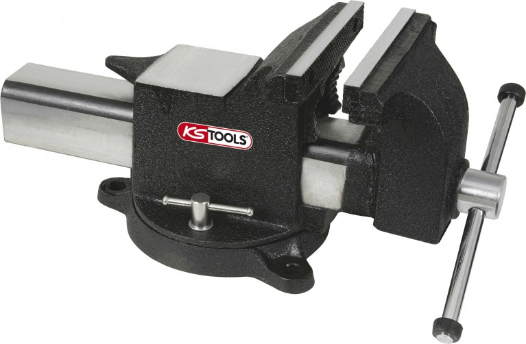 KS Tools Étau à mors parallèles (11 kg)