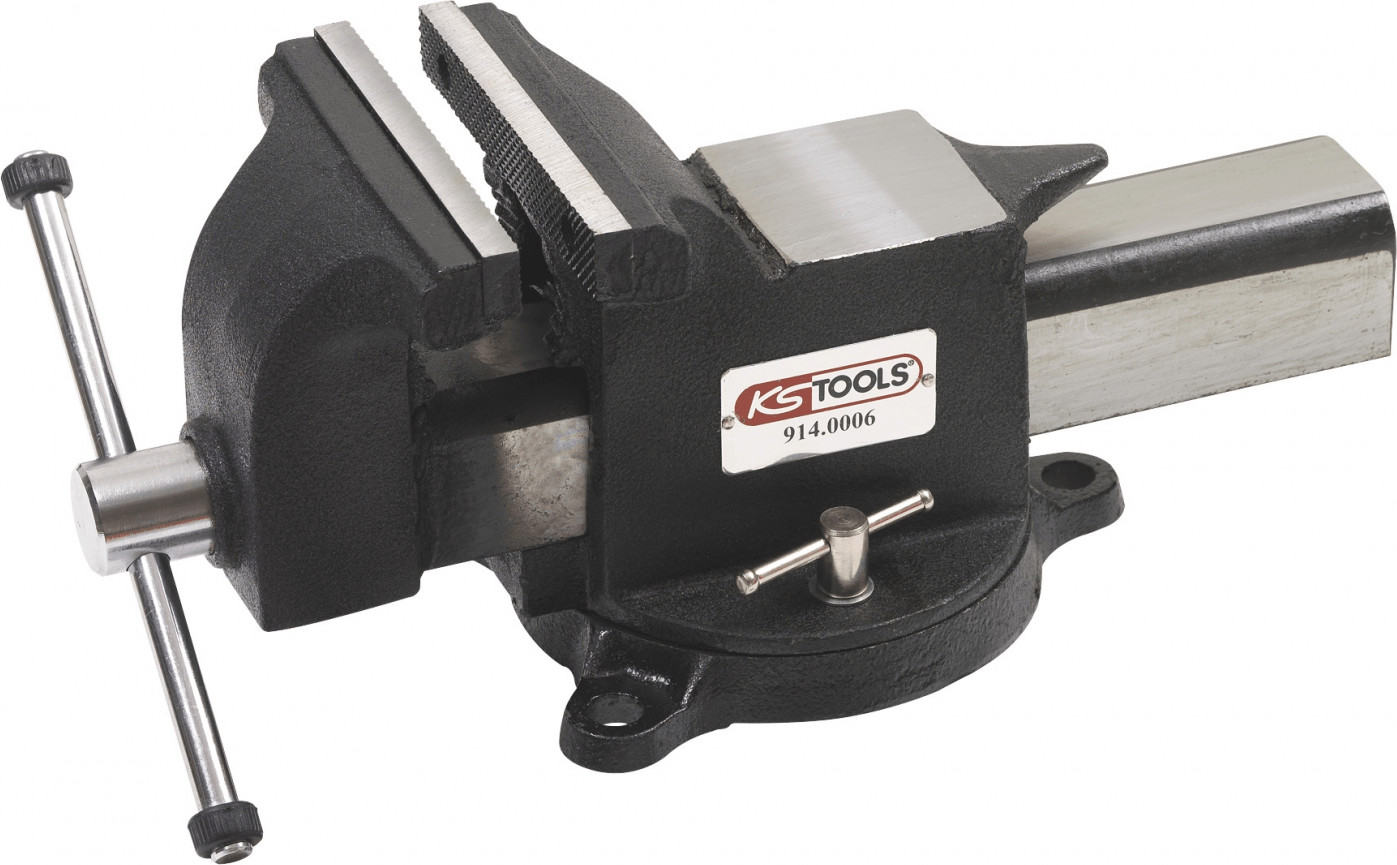KS Tools Étau à mors parallèles (14,5 kg)