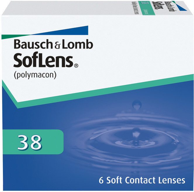 Bausch & Lomb Soflens 38 (6 lentilles)