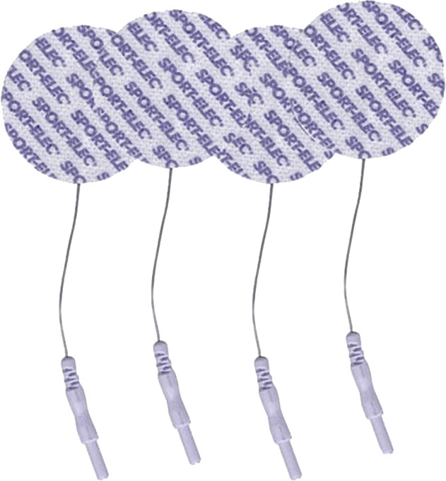 Electrodes Bluetens M - Pack 8 Electrodes Rectangulaires 1 Snap