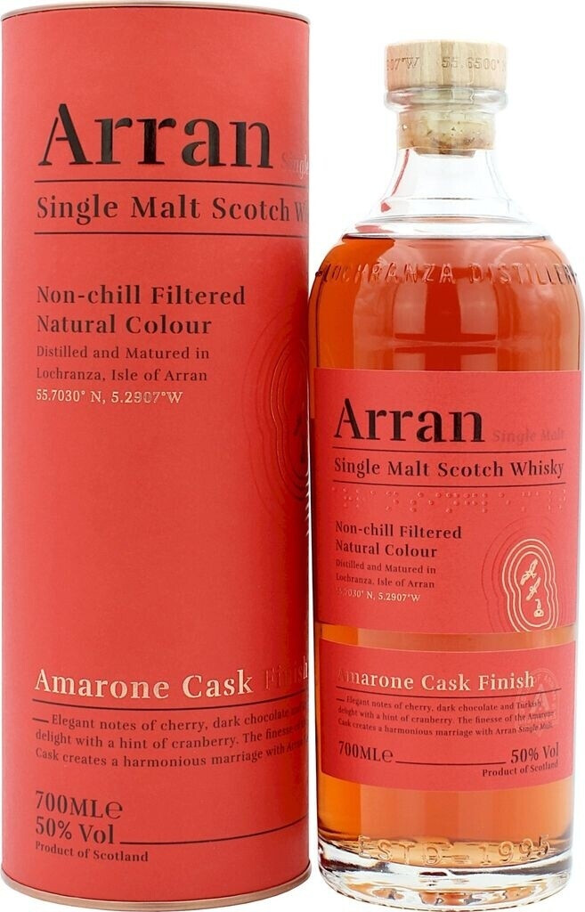 Arran Amarone Cask Finished 0,7 L 50 %