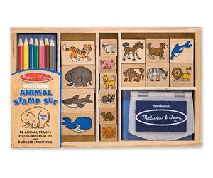 Melissa & Doug Animal Stamp Set (3798)