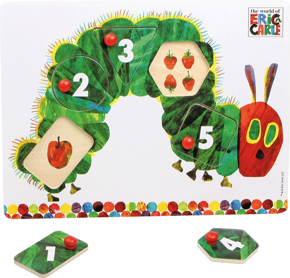 Rainbow Designs Puzzle La chenille qui fait des trous