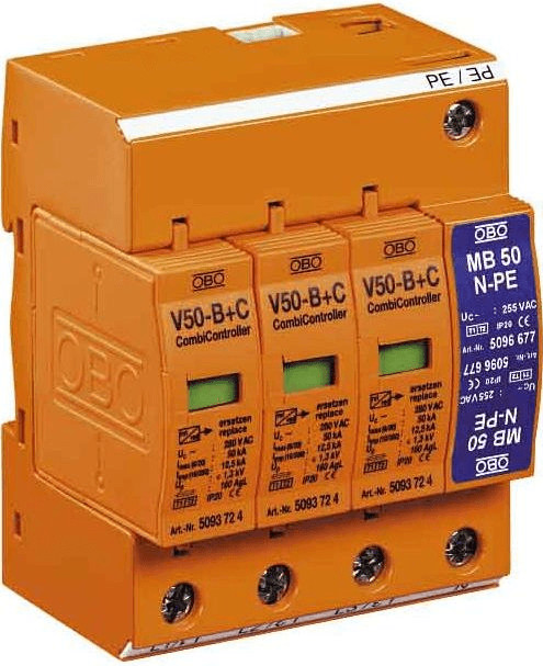 OBO Bettermann V50-B+C 3+NPE
