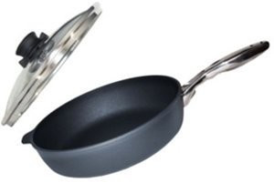 Swiss Diamond Fry Pan High With Lid and Metal Grip 32cm