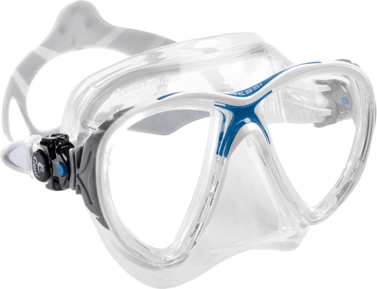 Cressi Big Eyes Evo Crystal grey/yellow
