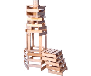 Jeu de construction 100 pièces en bois - Batibloc - 4 à 8 ans