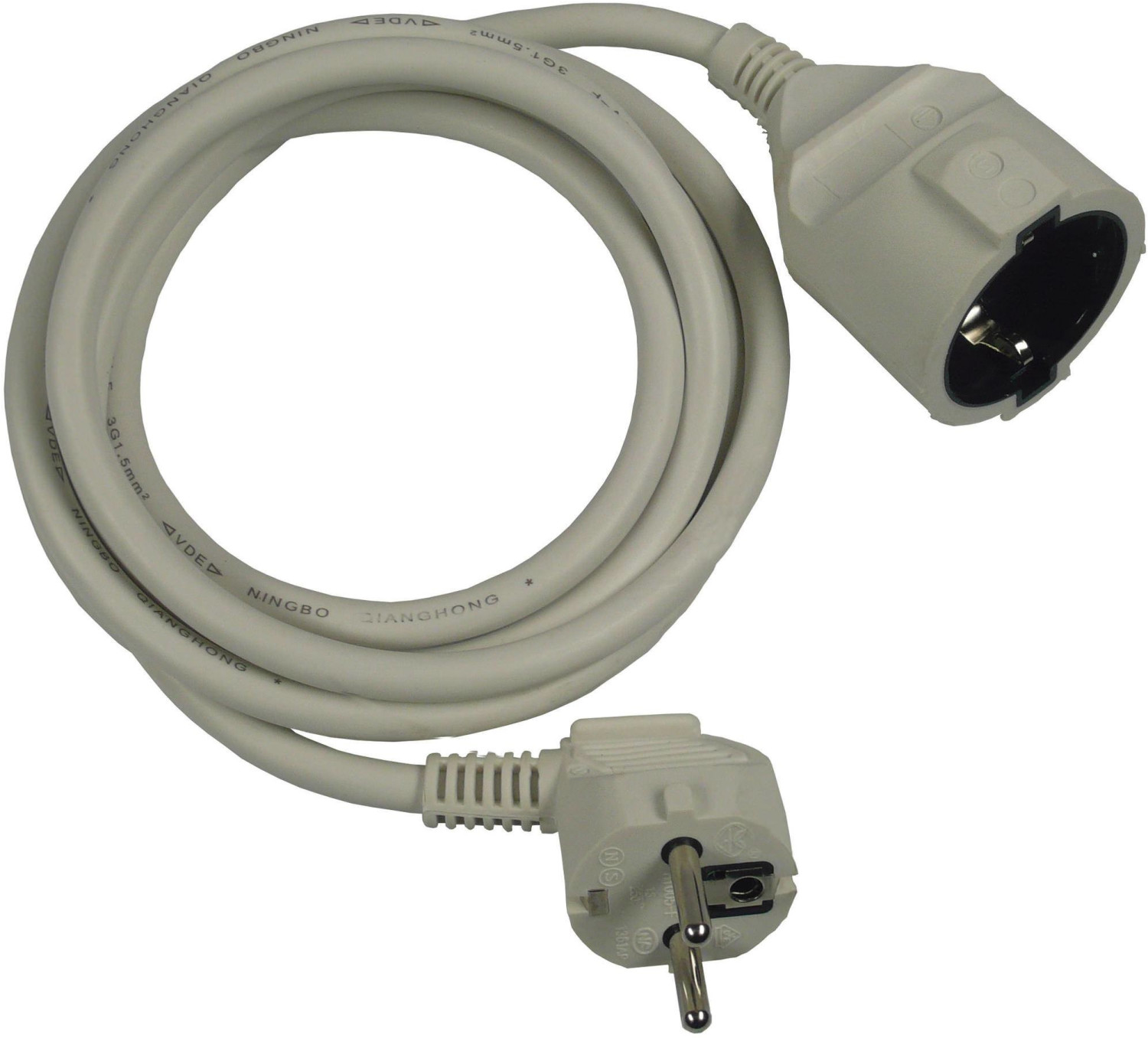 REV-Ritter Rallonge électrique 3 m (blanc)