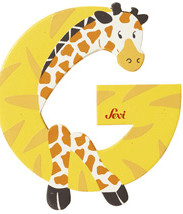 Sevi Lettre Girafe G (81607)