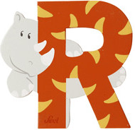 Sevi Lettre Rhinocéros R (81618)