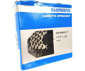 Cassetta Shimano Alivio CS-HG41-8 Velocità 11-32T Argento Per Mountain Bike, Nuova