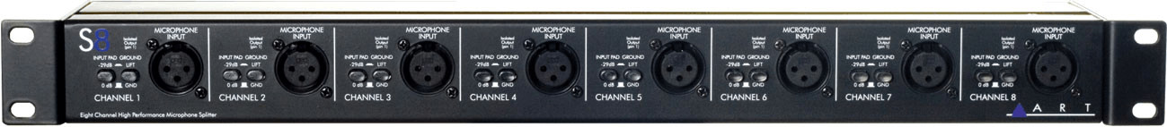 ART S8 Mikrofon Splitter