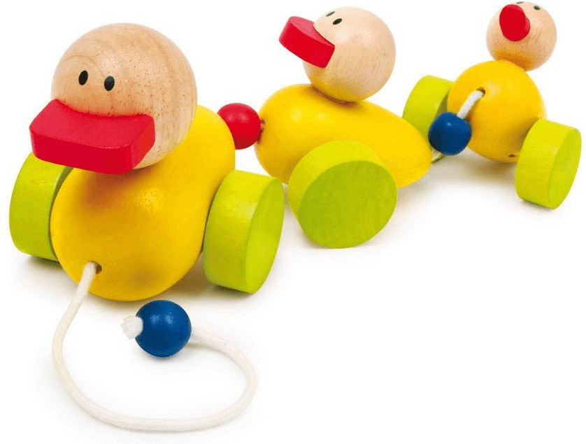 Small Foot Design Famille de canards à tirer Quak