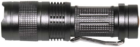 Max Fuchs Fox Outdoor - Lampe de poche rechargeable LED (noir)