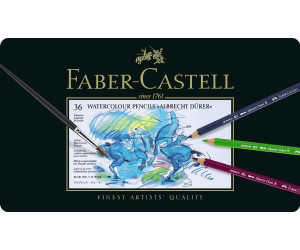 Faber-Castell FABER CASTELL Aquarell Farbstift ALBRECHT DÜRER 36 Farben im Metalletui 