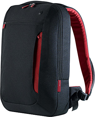 Belkin Sac à dos Slim pour ordinateur portable 17 noir/cabernet
