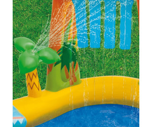 INTEX Gioco per bambini dinosauro gonfiabile con giochi d'acqua schizzi  HAPPY DINO