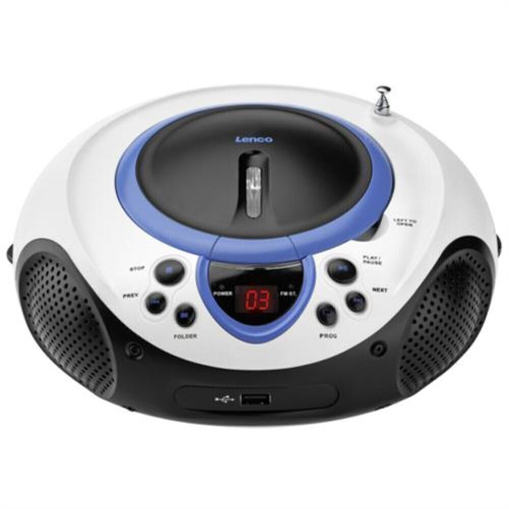 Lenco SCD-38 USB bleu