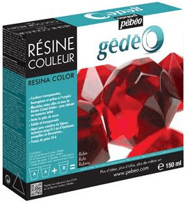 Pébéo Résine Cristal couleur topaze (150ml)