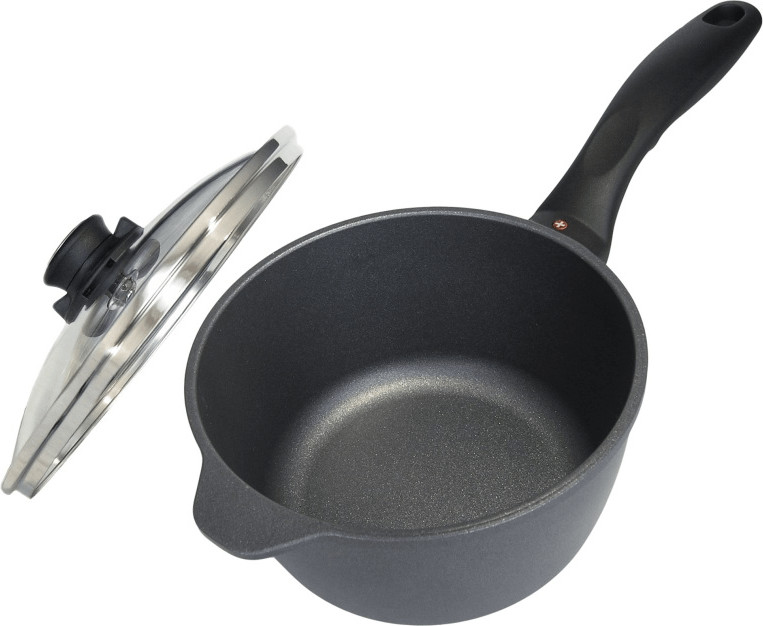Swiss Diamond Casserole à manche avec couvercle, induction, 20 cm