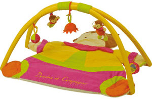 Doudou et Compagnie Tapis d'éveil silhouette Bourdon