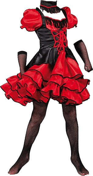 Funny Fashion Costume Far West pour fille