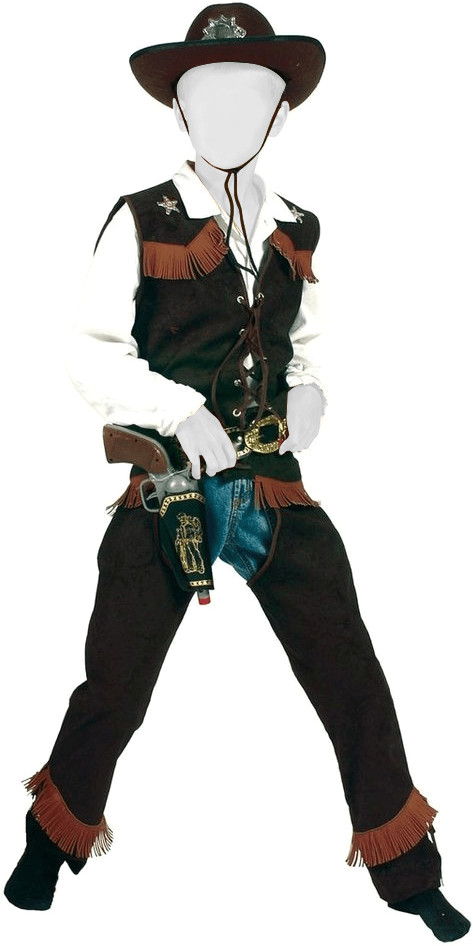 Funny Fashion Costume De Clint Le Cowboy