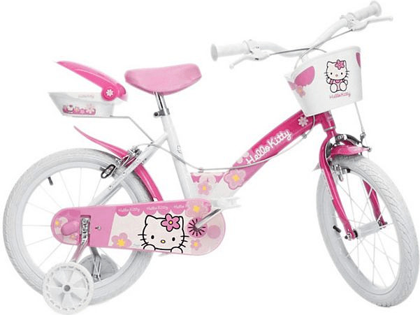 Dino Bikes Vélo 12 pouces Hello Kitty