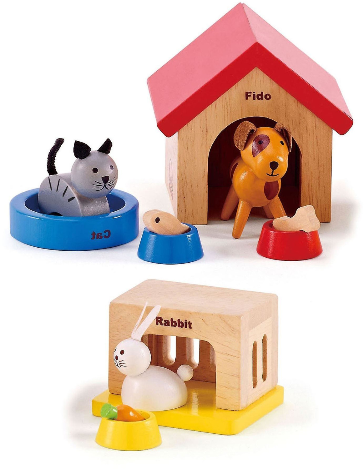 HaPe Wooden Toy - Family Pets