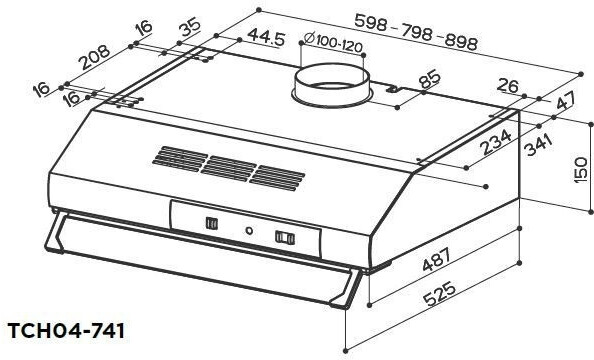 Faber TCH04-741 BK16A