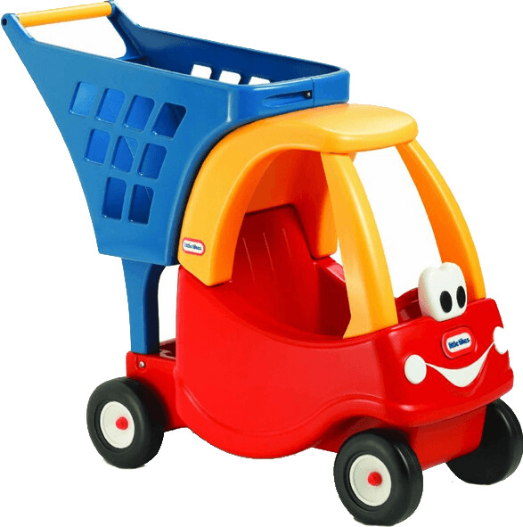 Little Tikes Cozy Shopping Cart red/yellow