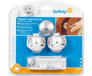 Bloc tiroir securite bebe de magnétique colle de aide à l'installation  securite placard enfant, bloque