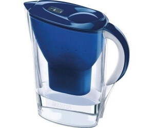 BRITA Marella Jarra con filtro de agua para nevera para reducir el cloro,  la cal e impurezas, Incluye 3 cartuchos de filtro MAXTRA +, 2,4 L, azul :  : Hogar y cocina