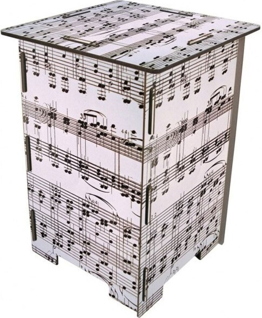 Werkhaus Tabouret notes de musique (SH 8052)